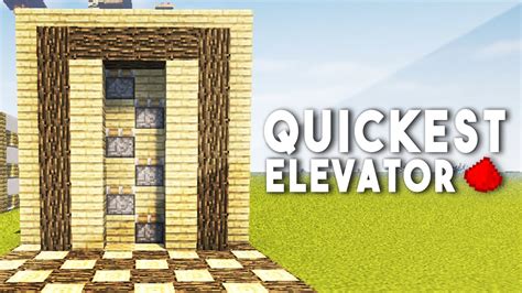 minecraft simple elevator|minecraft redstone elevator tutorial.